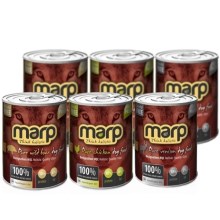 Marp Holistic Dog ochutnávkový set konzerv MIX 6x 400 g Marp Holistic Dog ochutnávkový set konzerv MIX 6x 400 g