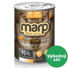 Marp Variety Dog konzerva Grass Field SET 6x 400 g Marp Variety Dog konzerva Grass Field SET 6x 400 g