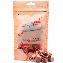 Maškrty Yummeez Pure Rinderherzen sušené mrazom hovädzie srdiečka 35 g