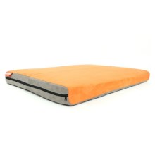 Matrac Aminela Half & Half sivá/oranžová 100 cm