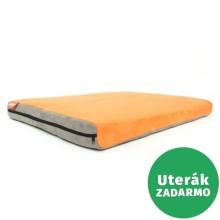 Matrac Aminela Half & Half sivá/oranžová 100 cm Matrac Aminela Half & Half sivá/oranžová 100 cm