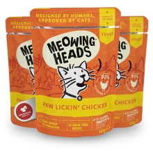 Meowing Heads kapsička Paw Lickin’ Chicken 100 g