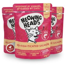Meowing Heads kapsička So-fish-ticated Salmon 100 g SET 4+1 ZADARMO