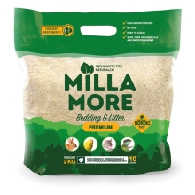 MillaMore Premium podstielka štiepky z osiky 10 l