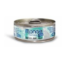 Monge Cat Natural konzerva morské plody s kuracím mäsom 80 g
