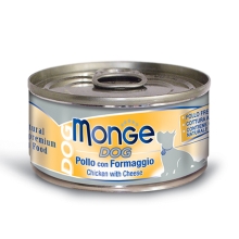 Monge Dog Natural konzerva kuracie mäso so syrom 95 g
