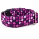 Mooria Violet Dots obojok veľ. L