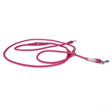 MyDr.Dog prepínacie vodítko cranberry 6 mm/235 cm MyDr.Dog prepínacie vodítko cranberry 6 mm/235 cm
