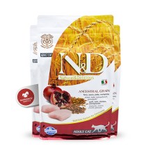 N&D Ancestral Grain Cat Adult Chicken & Pomegranate 1,5 kg