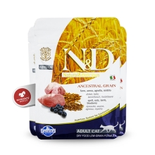 N&D Ancestral Grain Cat Adult Lamb & Blueberry 300 g