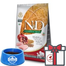 N&D Ancestral Grain Dog Adult M/L Chicken & Pomegranate 12 kg