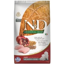 N&D Ancestral Grain Dog Puppy M/L Chicken & Pomegranate 2,5 kg