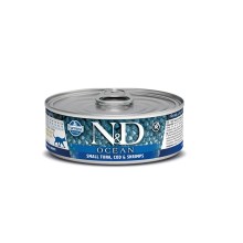 N&D Cat Ocean konzerva Adult Small Tuna & Shrimps 80 g N&D Cat Ocean konzerva Adult Small Tuna & Shrimps 80 g