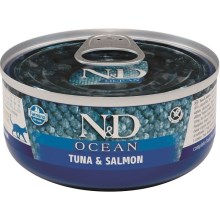 N&D Cat Ocean konzerva Adult Tuna & Salmon 70 g