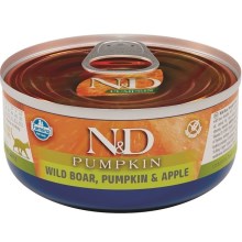 N&D Cat Pumpkin konzerva Adult Boar & Apple 70 g