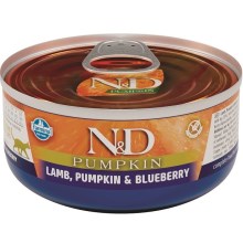 N&D Cat Pumpkin konzerva Adult Lamb & Blueberry 70 g