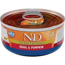 N&D Cat Pumpkin konzerva Adult Quail & Pumpkin 70 g