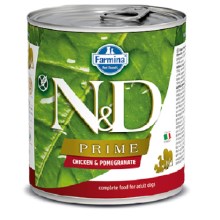 N&D Dog Prime konzerva Adult Chicken & Pomegranate 285 g N&D Dog Prime konzerva Adult Chicken & Pomegranate 285 g