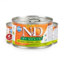 N&D Dog Pumpkin konzerva Adult Mini Boar & Apple 140 g