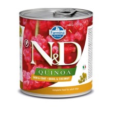 N&D Dog Quinoa konzerva Adult Quail & Coconut 285 g N&D Dog Quinoa konzerva Adult Quail & Coconut 285 g