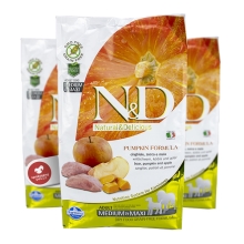 N&D GF Pumpkin Dog Adult M/L Boar&Apple 12 kg