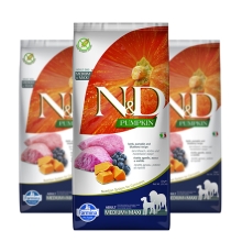N&D GF Pumpkin Dog Adult M/L Lamb & Blueberry 2,5 kg