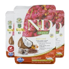 N&D GF Quinoa Cat Skin & Coat Herring & Coconut 300 g