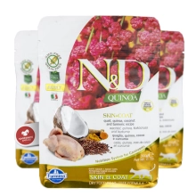 N&D GF Quinoa Cat Skin & Coat Quail & Coconut 300 g