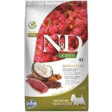 N&D GF Quinoa Dog Skin & Coat Mini Duck & Coconut 2,5 kg