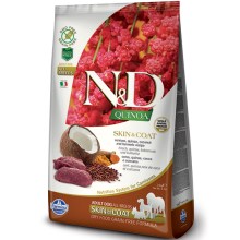 N&D GF Quinoa Dog Skin & Coat Venison & Coconut 2,5 kg N&D GF Quinoa Dog Skin & Coat Venison & Coconut 2,5 kg