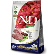 N&D GF Quinoa Dog Weight Mngmnt Lamb & Broccoli 7 kg N&D GF Quinoa Dog Weight Mngmnt Lamb & Broccoli 7 kg