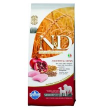 N&D Low Grain Dog Senior M/L Chicken&Pomegranate 12 kg