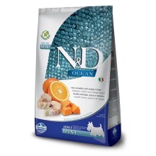 N&D Ocean Dog Grain Free Adult Mini Codfish & Pumpkin & Orange 2,5 kg