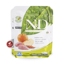N&D Prime Cat Adult Boar & Apple 300 g