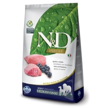 N&D Prime Dog Adult M/L Lamb & Blueberry 2,5 kg