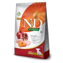 N&D Pumpkin Dog Puppy Mini Chicken & Pomegranate 2,5 kg