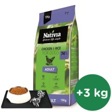 Nativia Adult Chicken & Rice 15 kg Nativia Adult Chicken & Rice 15 kg