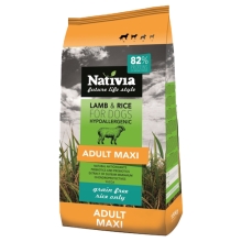 Nativia Adult Maxi Lamb & Rice 15 kg
