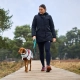 Non-stop vodítko Trekking Rope Leash oranžové 2 m