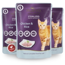 Nuevo Cat kapsička Sterilised Chicken & Rice 85 g