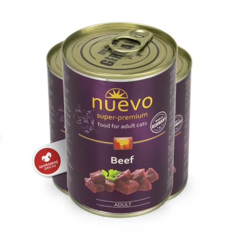 Nuevo Cat konzerva Adult Beef 400 g