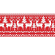 Obojok Mooria Christmas červený L ARCHÍV