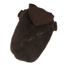 O'lala Pets bunda Fluffy hnedá M
