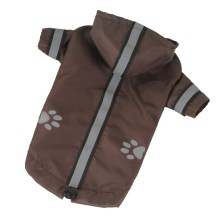 O'lala Pets bunda ľahká šušťáková reflex hnedá XL 35 cm