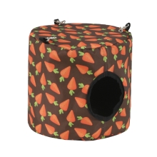 O'lala Pets závesný domček s mrkvou pre hlodavce 20 cm
