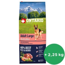 Ontario Adult Large Beef & Rice 12 kg Ontario Adult Large Beef & Rice 12 kg
