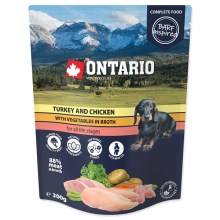 Ontario kapsička Turkey and Chicken with Vegetable in Broth 300 g