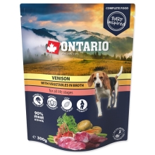 Ontario kapsička Venison with Vegetable in Broth 300 g