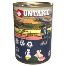 Ontario konzerva Puppy Chicken Pate with Spirulina, Salmon Oil 400 g