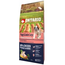 Ontario Puppy & Junior Large Chicken & Herbs 12 kg Ontario Puppy & Junior Large Chicken & Herbs 12 kg